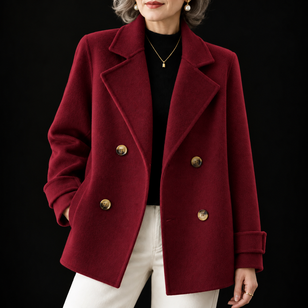 Margot Tailored Crop Coat