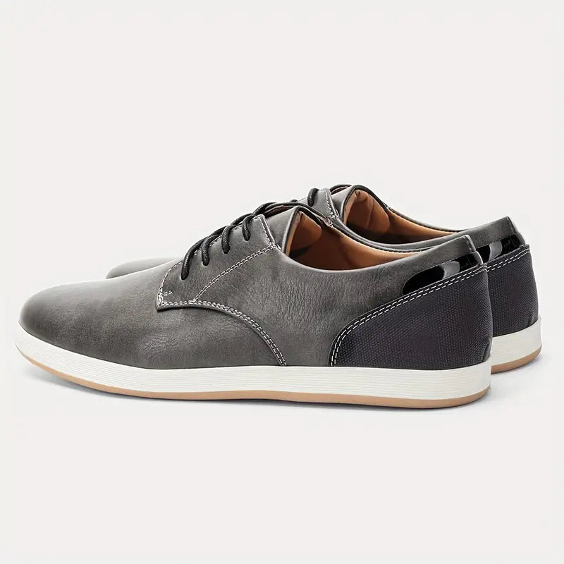 Daxon Leather Athletic Shoes