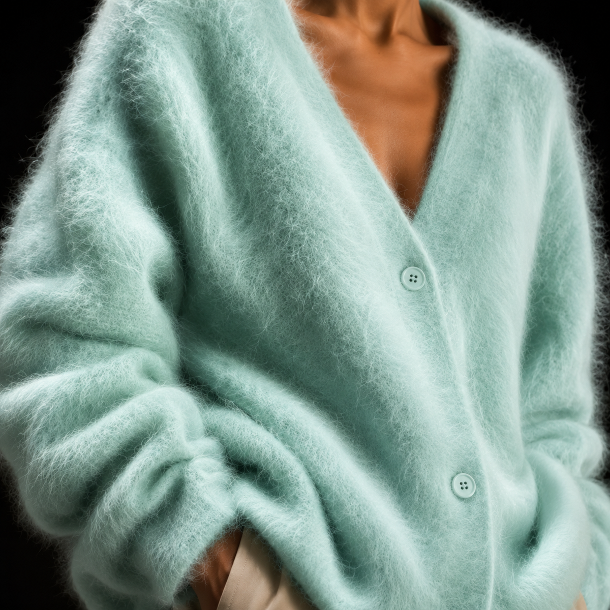 Anne Cozy Button Cardigan