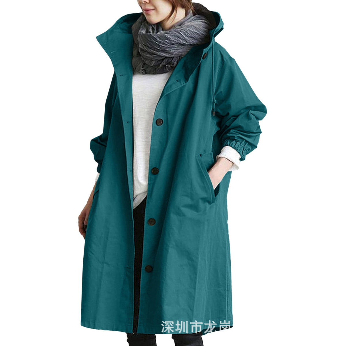 Nina | Casual Mid-Length Trench Coat