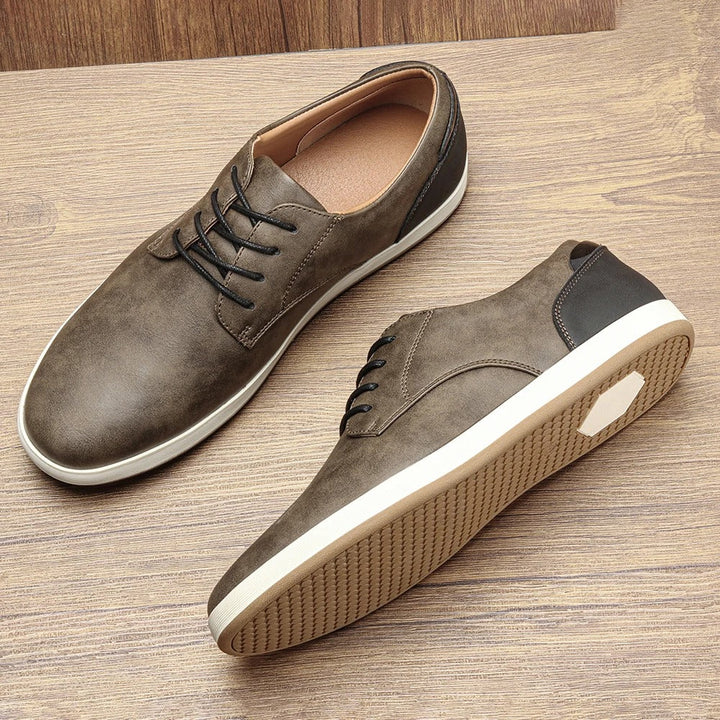 Daxon Leather Athletic Shoes
