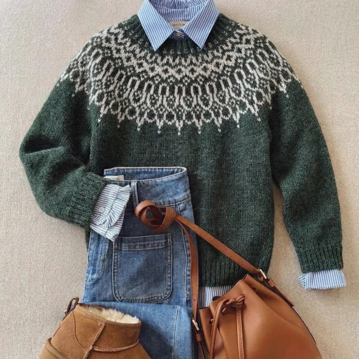 Vivienne | Classic Vintage Knit Sweater