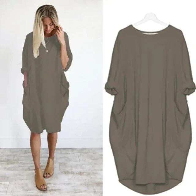 Greer | Elegant Pocket Dress