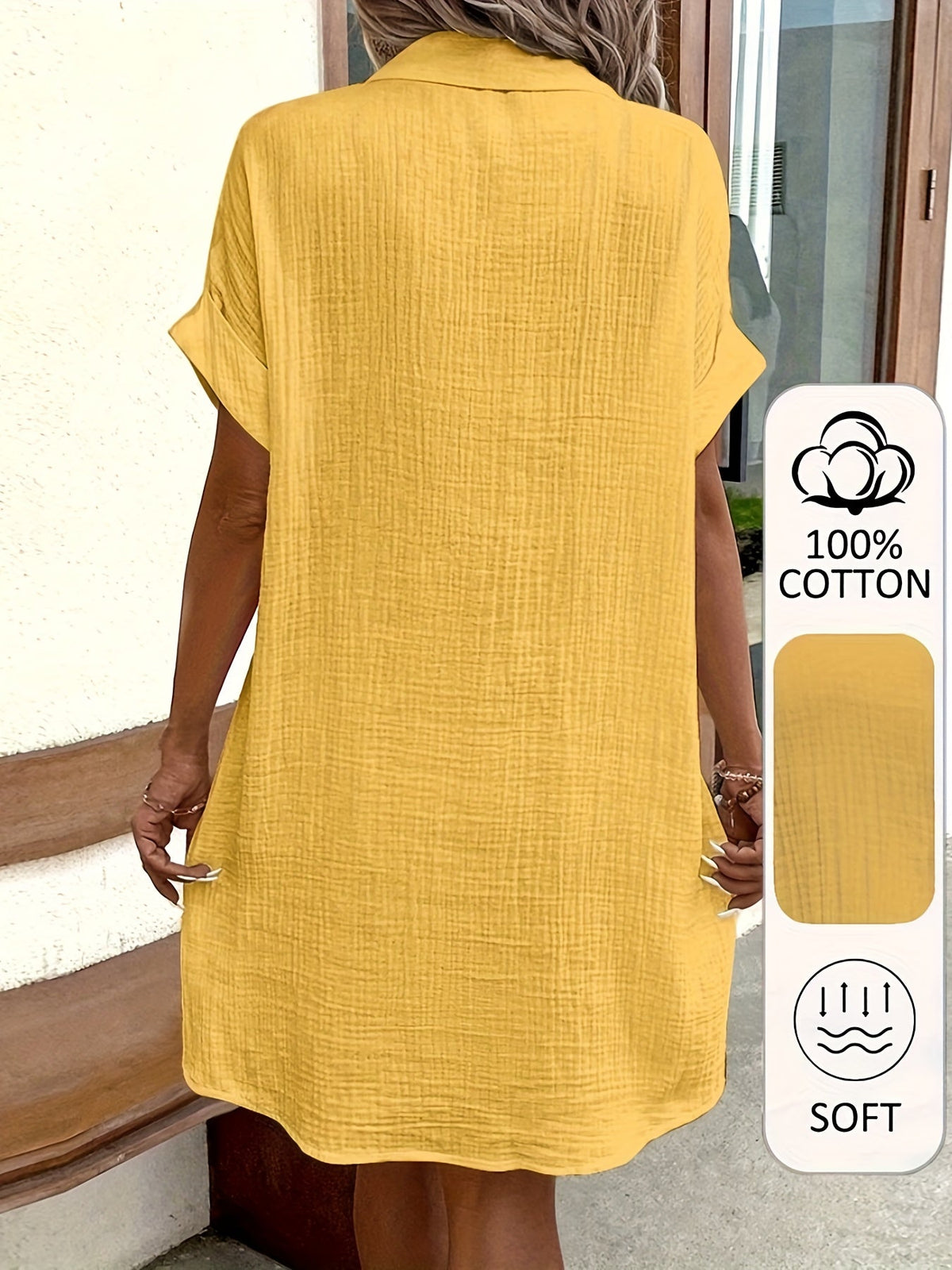 Ann | Elegant Shirt Dress