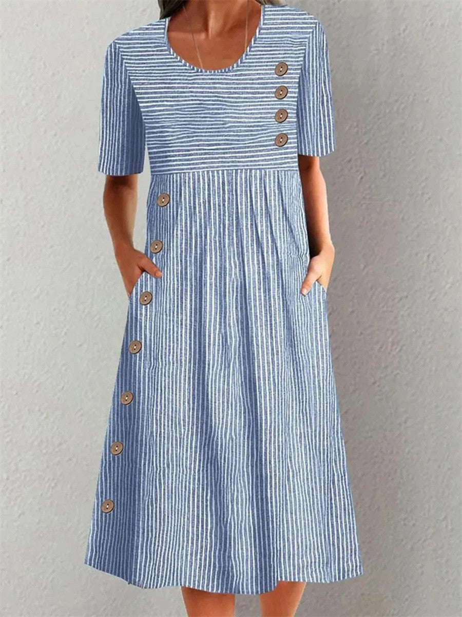 Belle | Striped Summer Dress