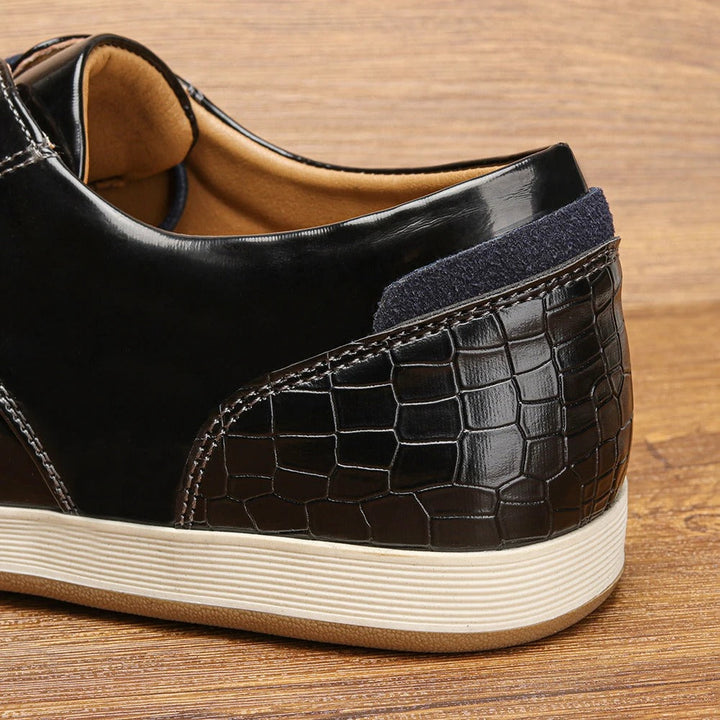 Daxon Leather Athletic Shoes