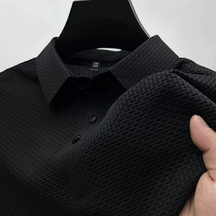 Silva Luxury Silk Polo Shirt