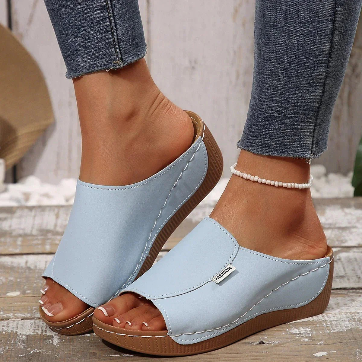 Elvoria | Slip-On Sandals