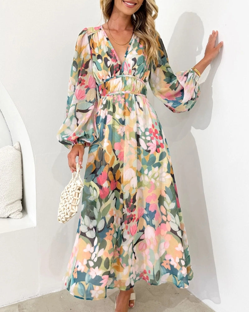 Sophie | Women's Dress with Floral Pattern