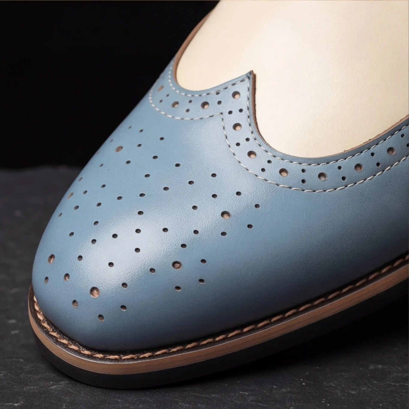 Mayfair Wingtip Monk Strap