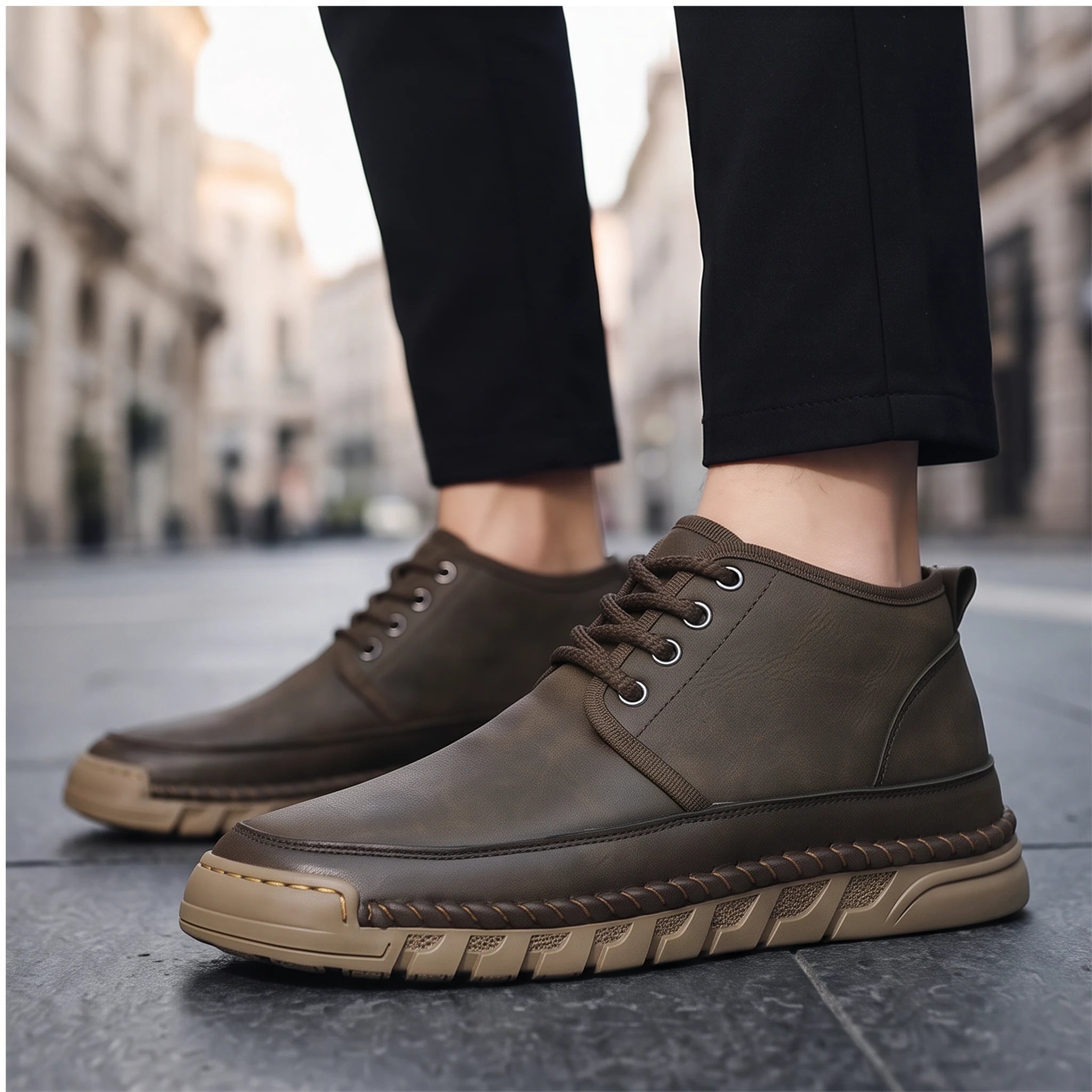 Matteo Leather Chukka Boot