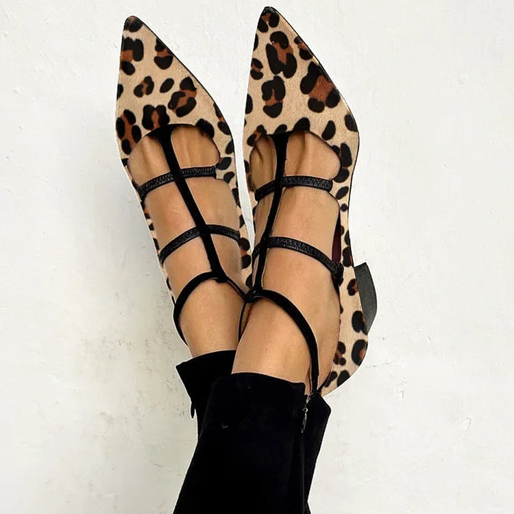 Franca | Leopard Strap Heels