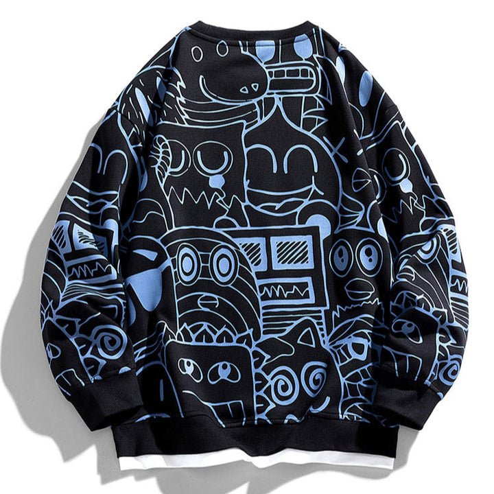 Aken Graphic Pullover Sweatshirt