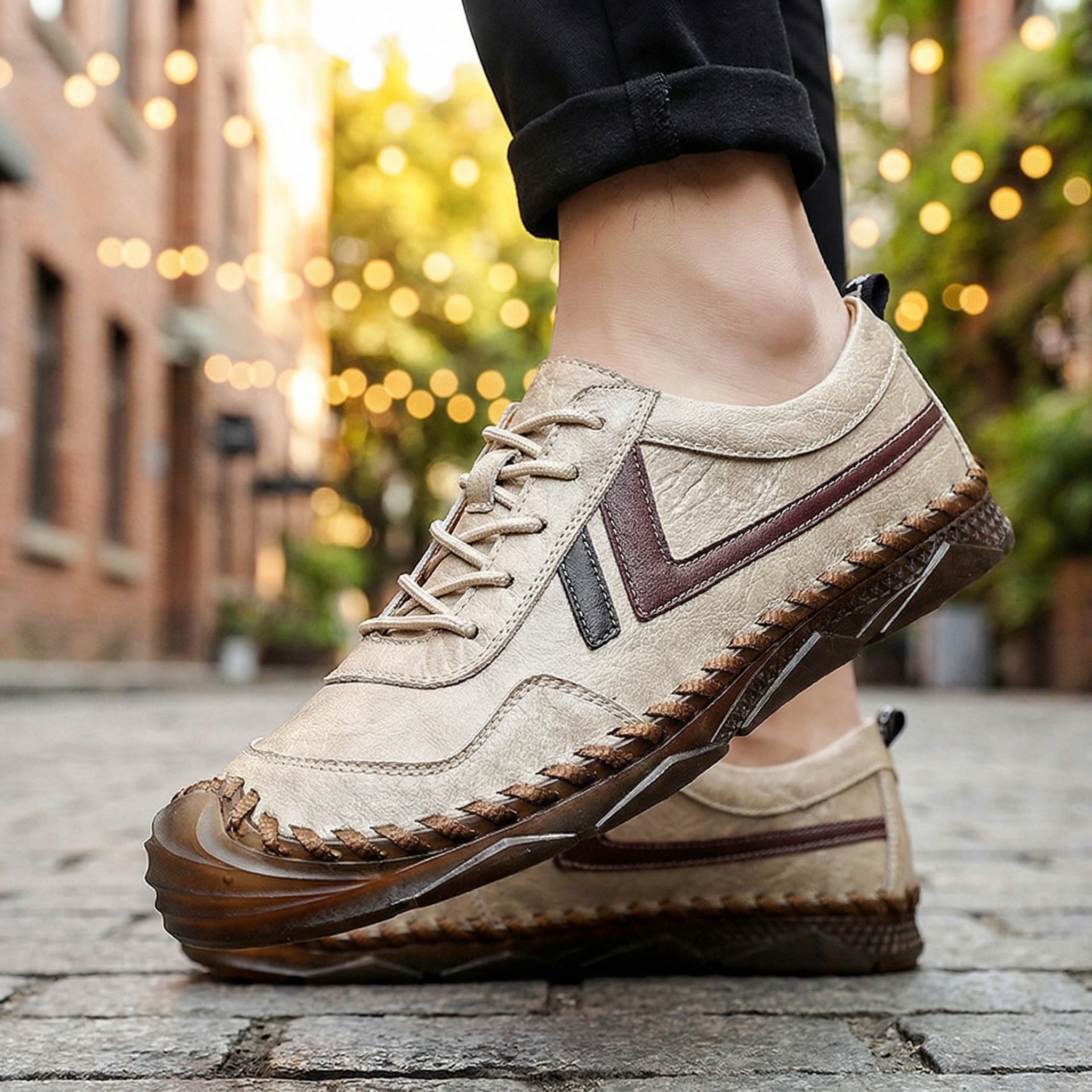 Ethan Clarke Leather Sneaker