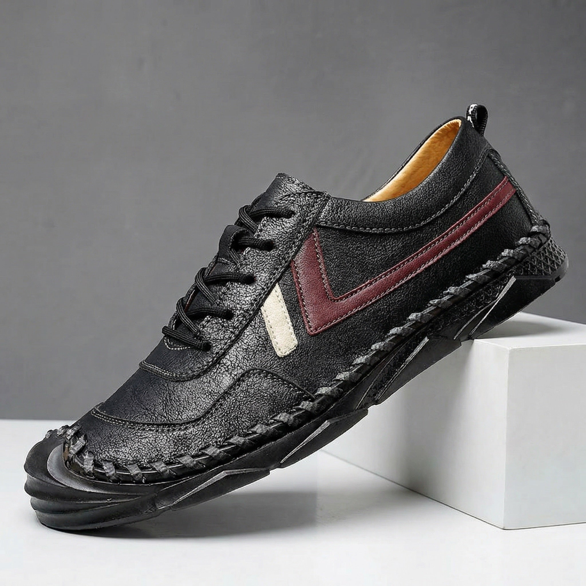 Ethan Clarke Leather Sneaker