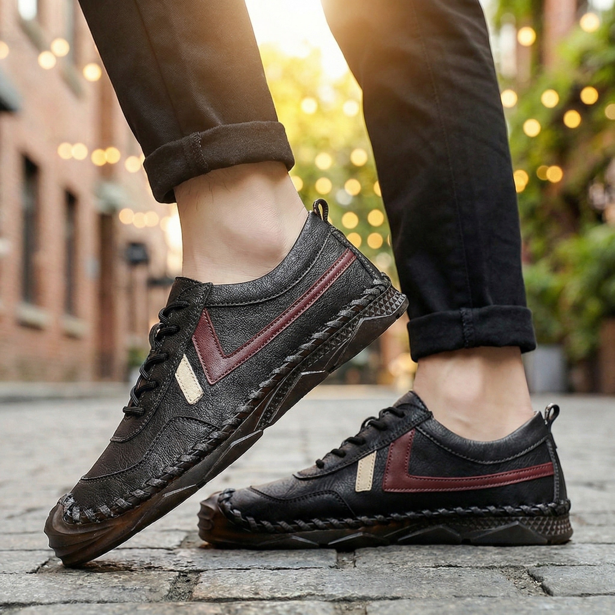 Ethan Clarke Leather Sneaker