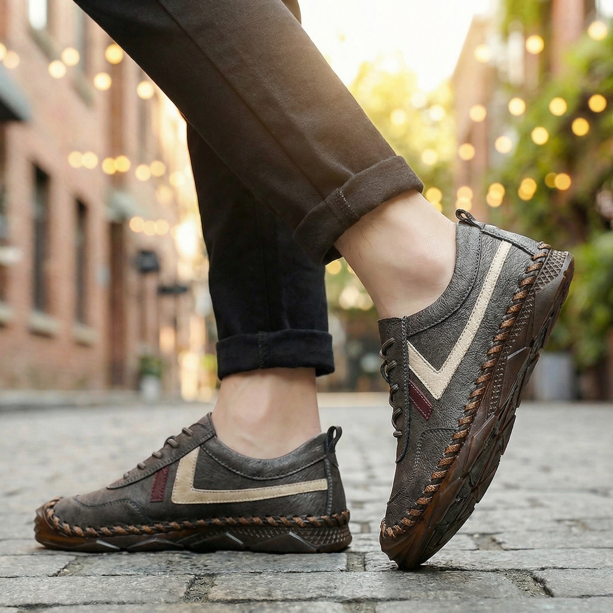 Ethan Clarke Leather Sneaker