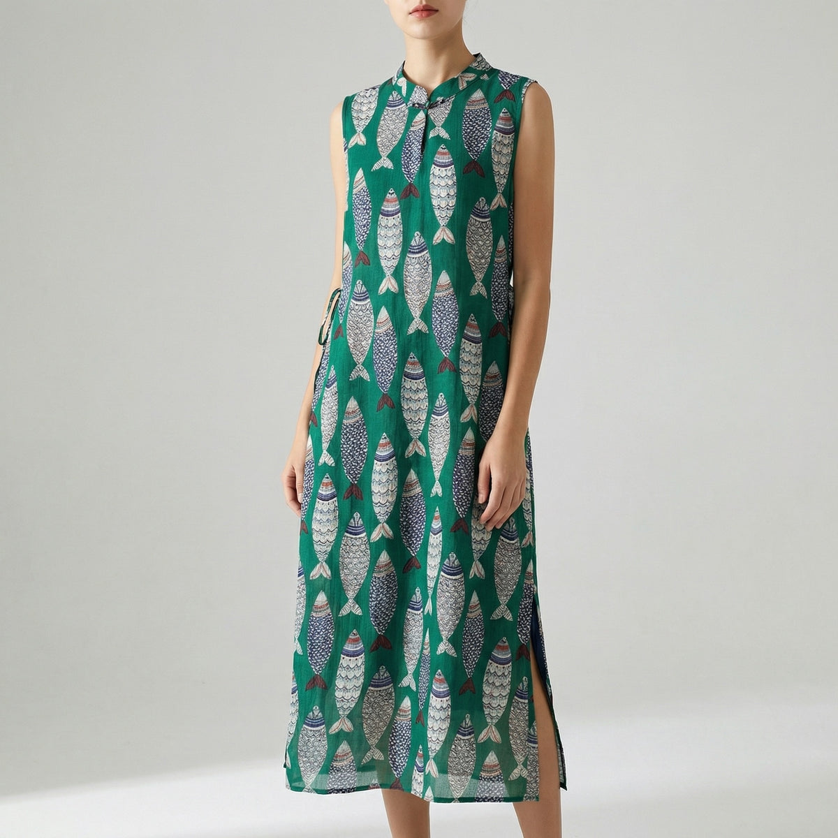 Marina Coastal Midi Dress