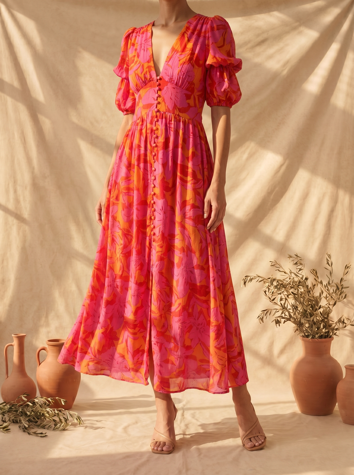 Serenity | Maxi Dress Solar Glow