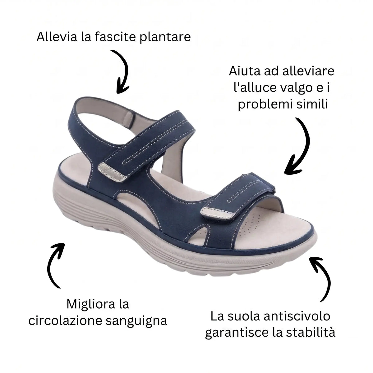 Soline Non-Slip Orthopedic Sandals