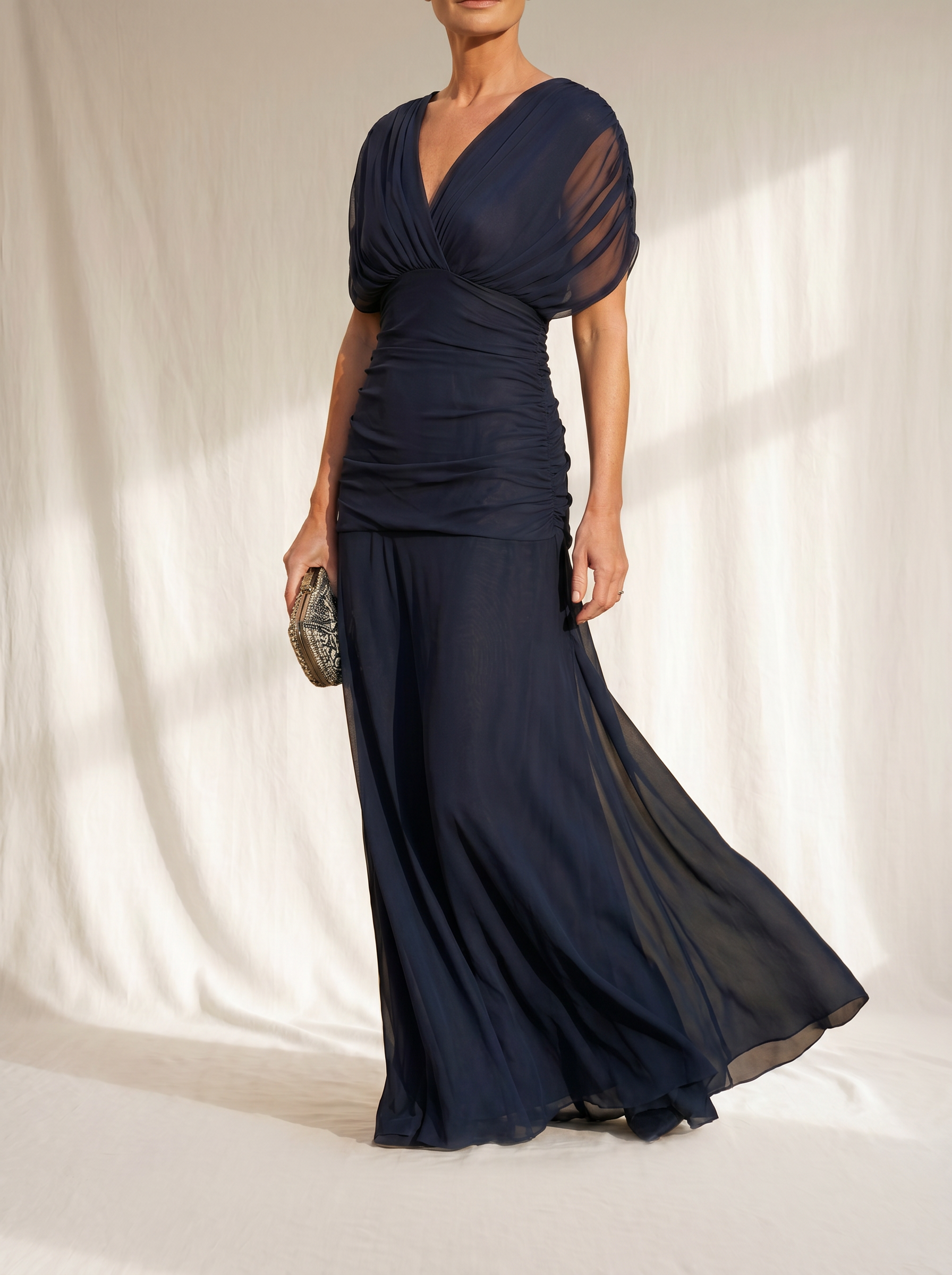 Clara | Elegant Blue Dress