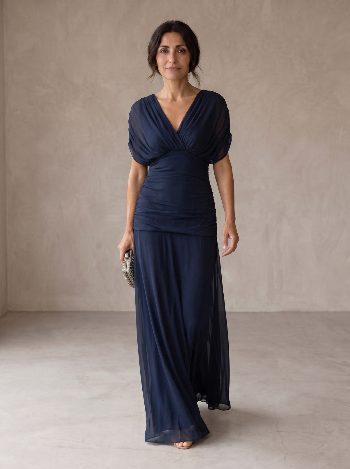 Clara | Elegant Blue Dress