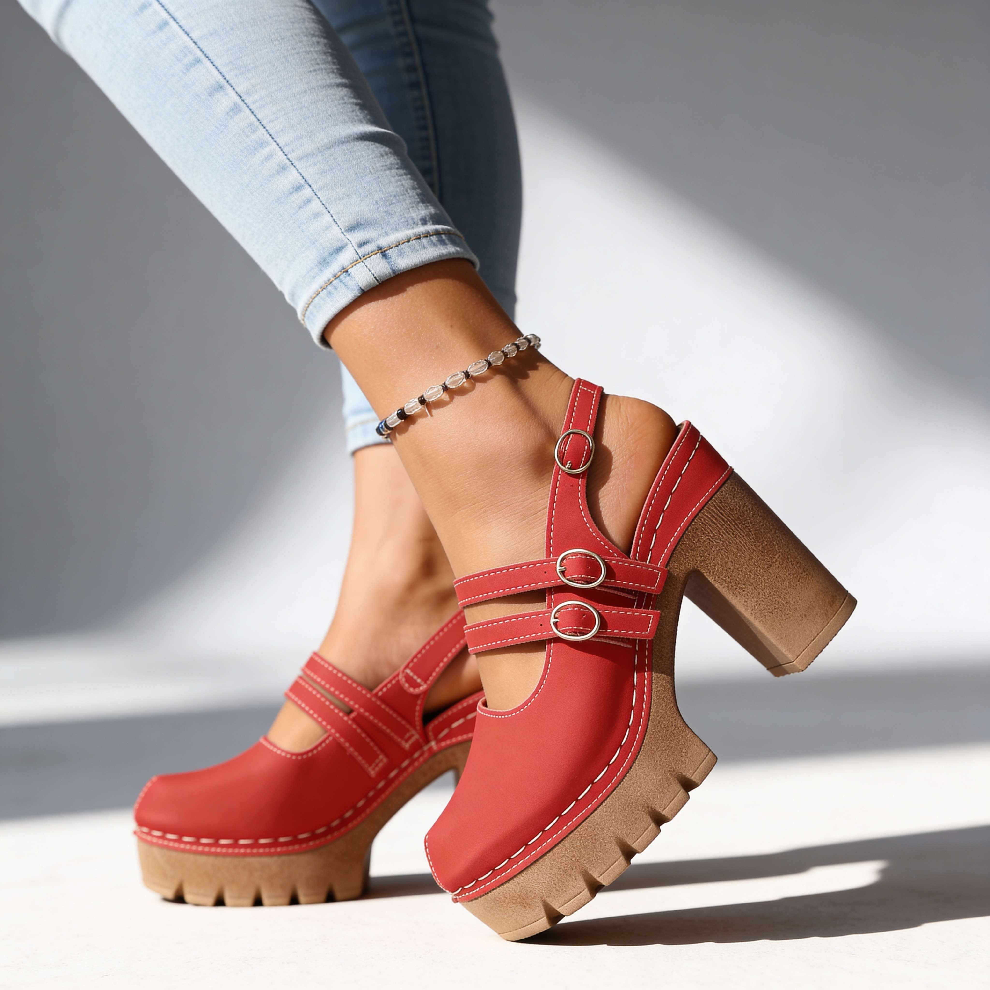 Lila Slingback Heels