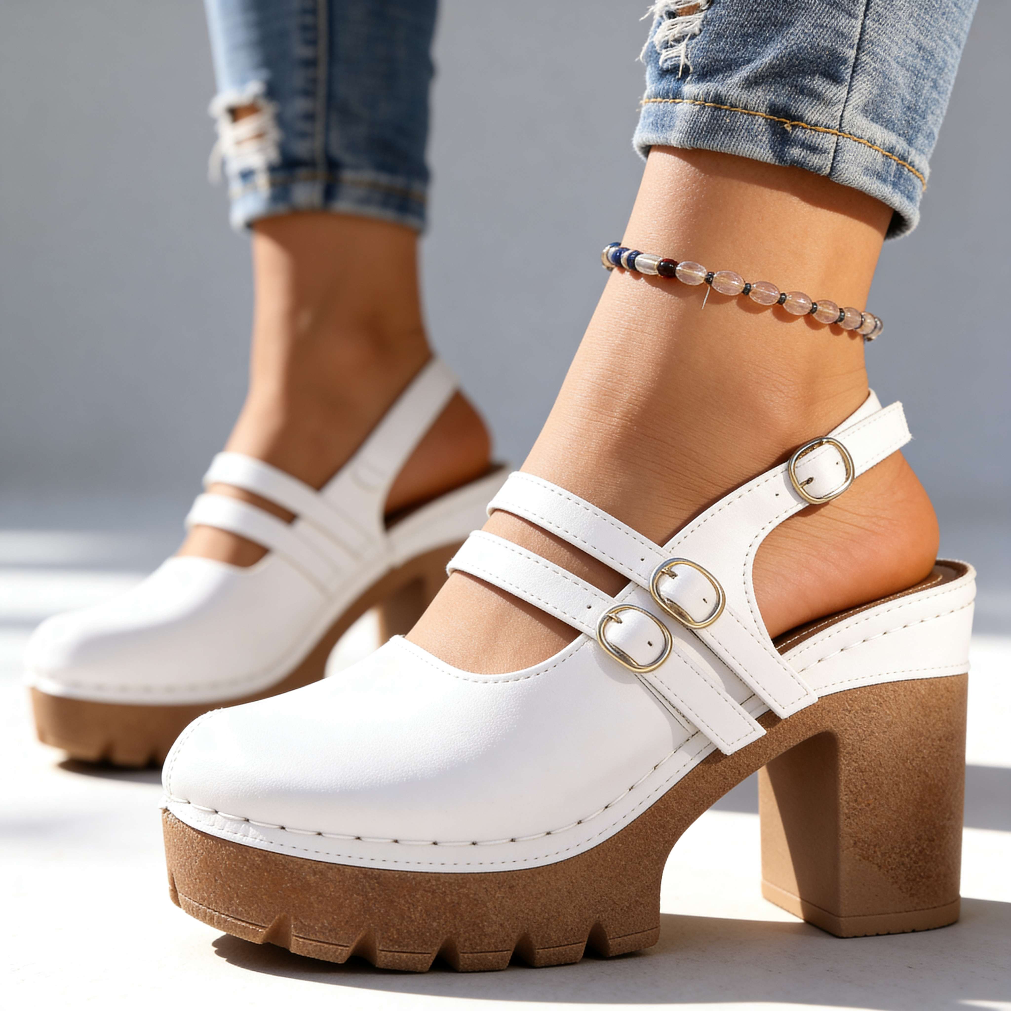 Lila Slingback Heels