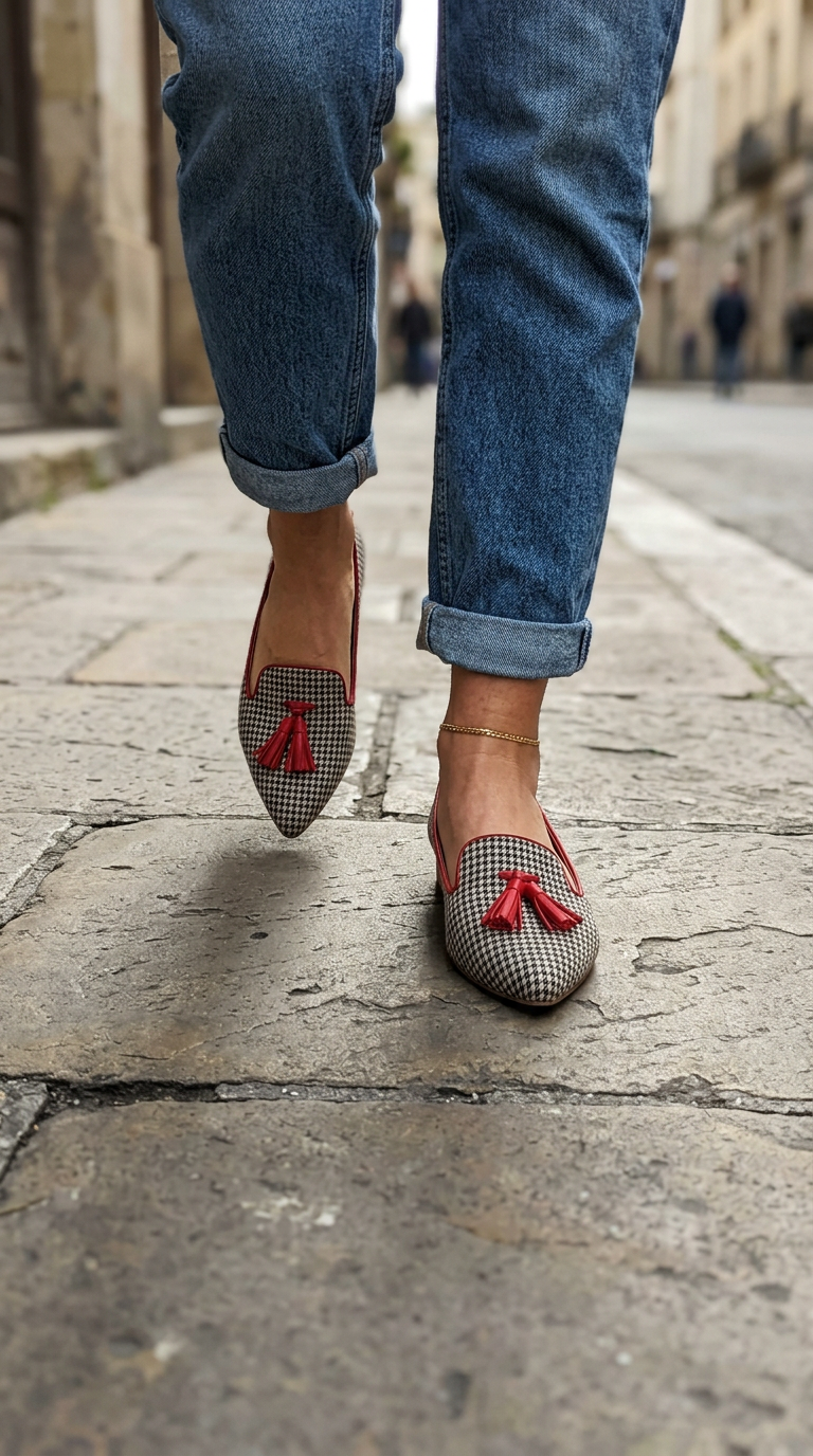 Livia | Pointed-Toe Slip-On Flats