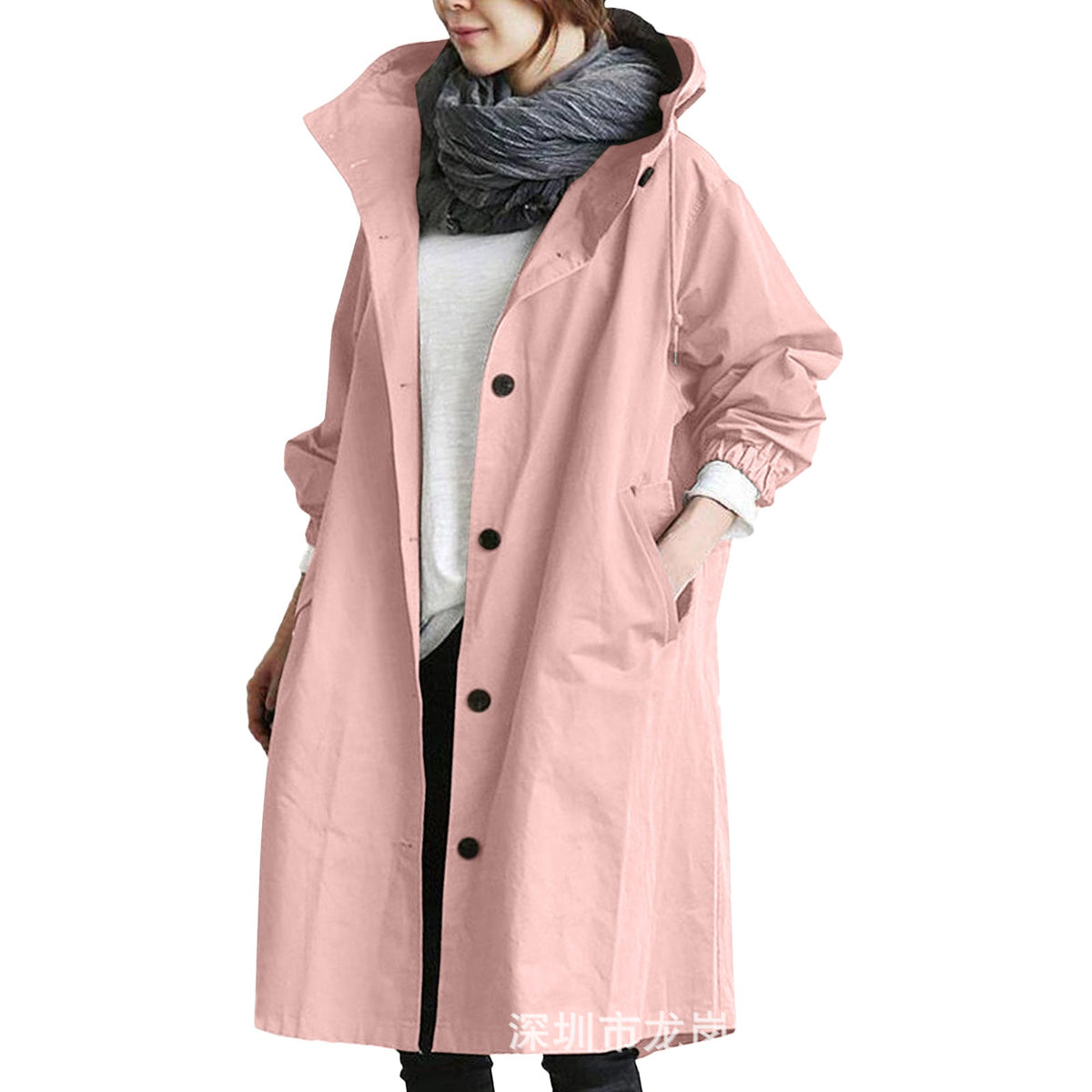 Nina | Casual Mid-Length Trench Coat