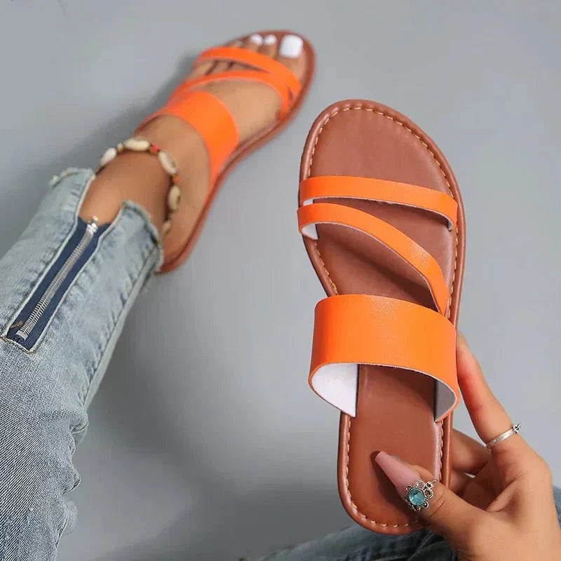 Velmora | Flat Sandals