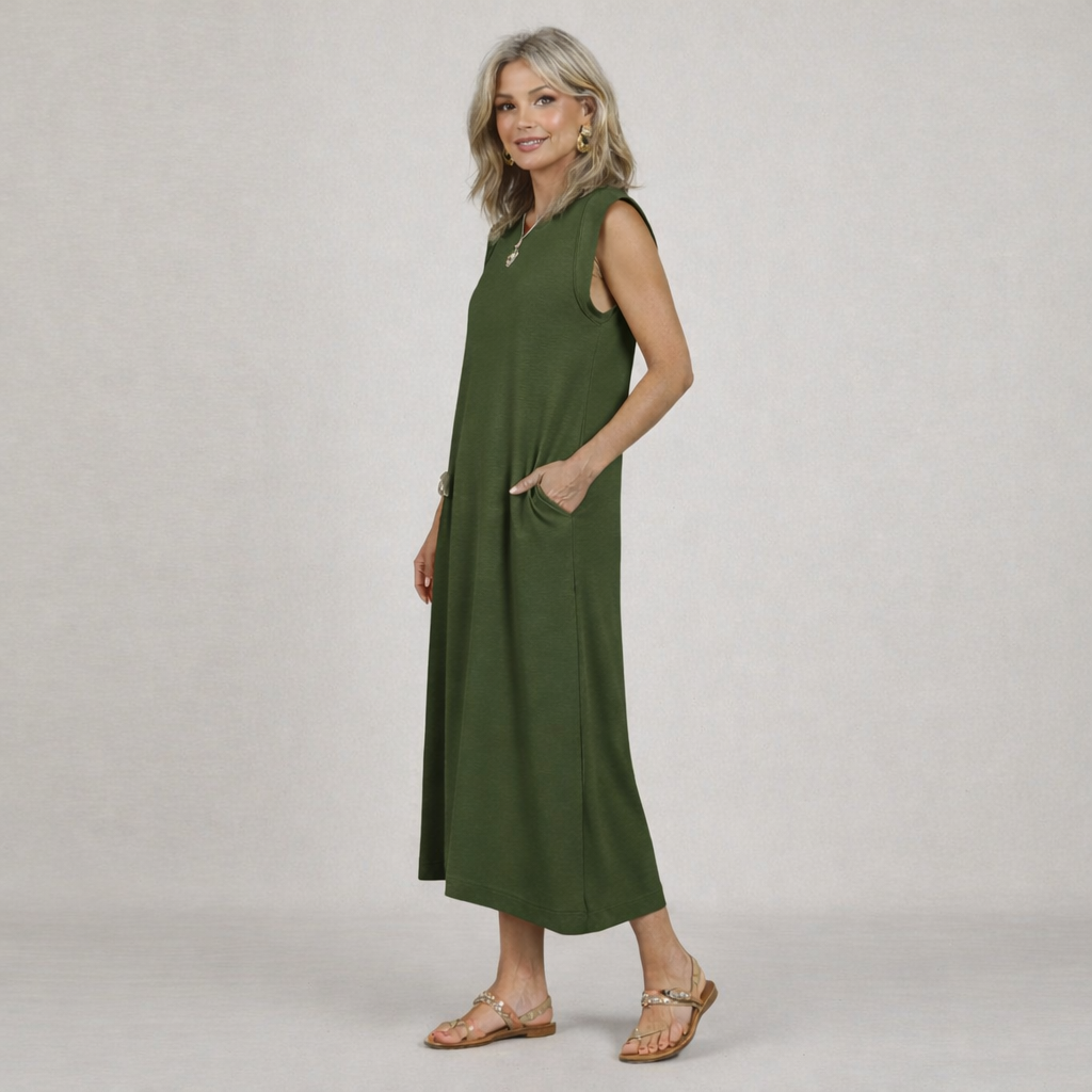 Rita | Sleeveless Maxi Dress