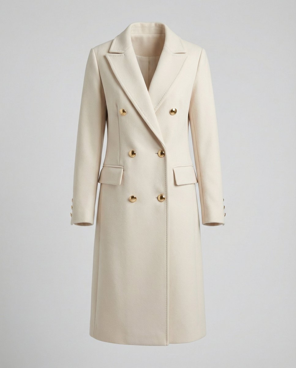 Emma | Long Double-Breasted Coat