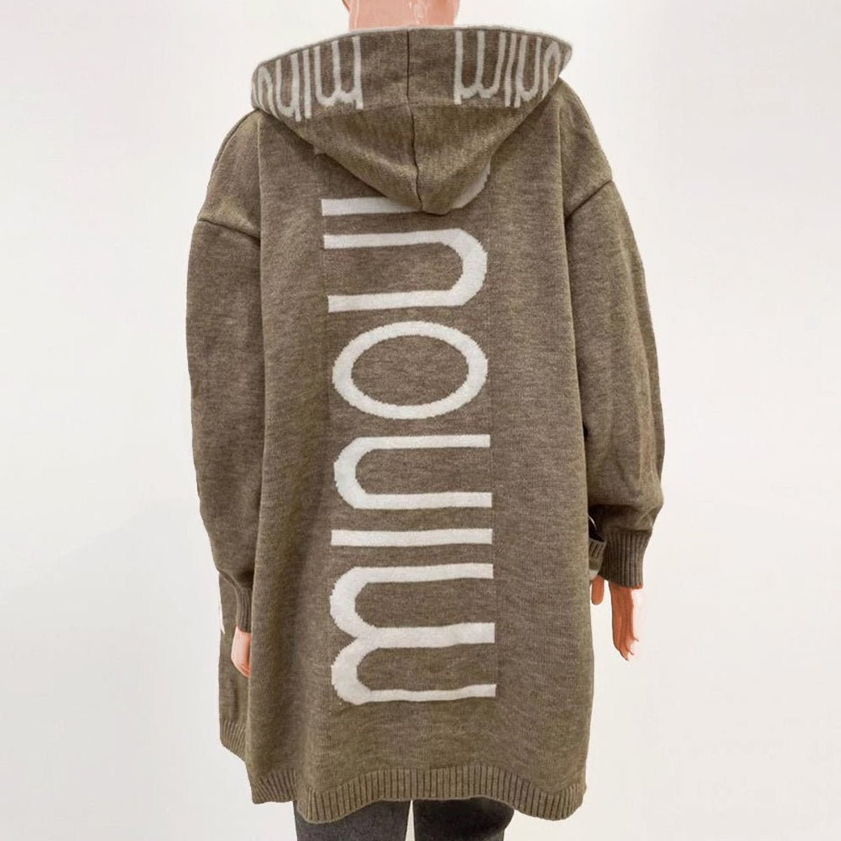 Rosie | Open Knit Hooded Cardigan