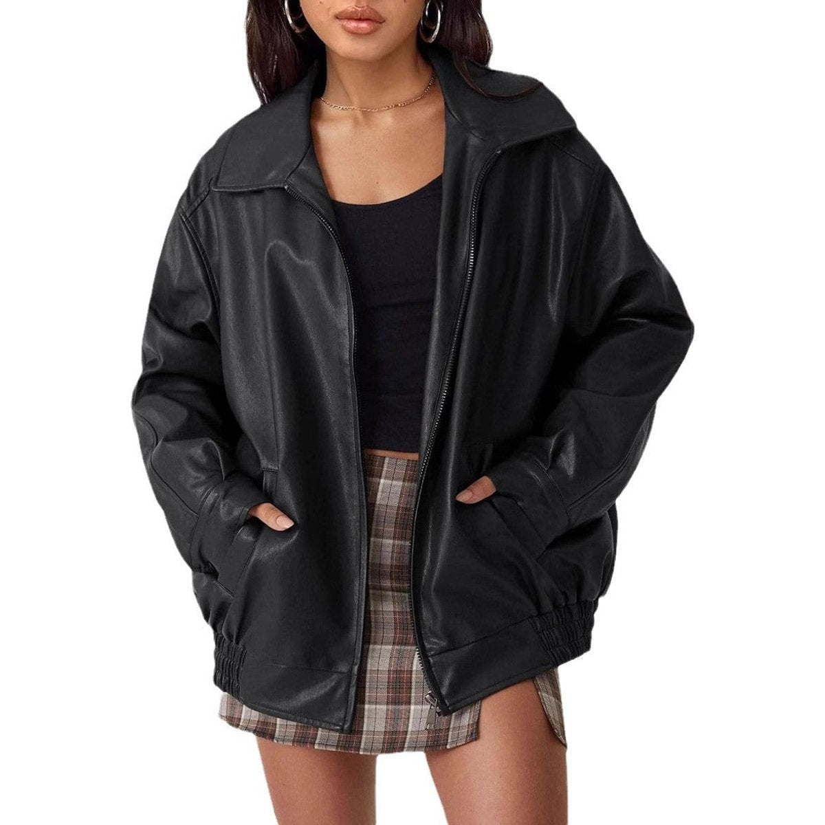 Nicole | Casual Zip-Up Bomber Jacket