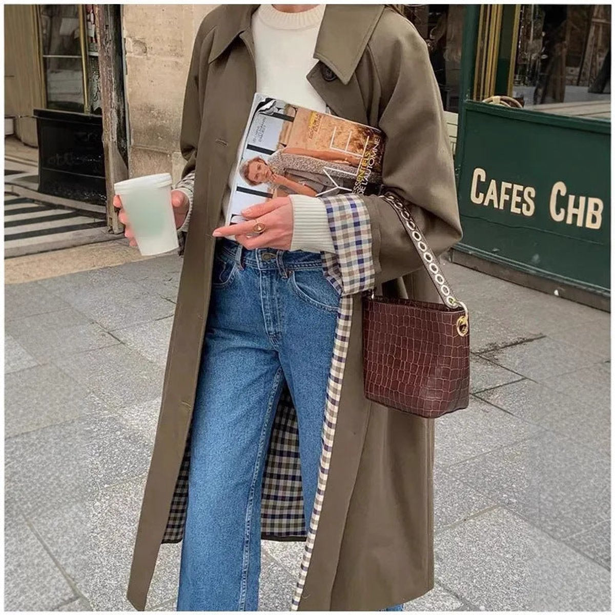 Lindsey | Long Refined Oversized Trench