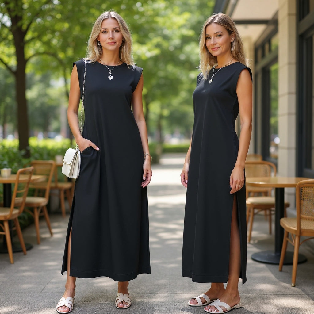 Rita | Sleeveless Maxi Dress